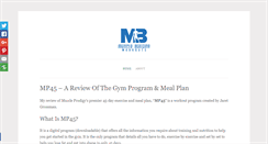 Desktop Screenshot of muscle-buildingworkouts.com